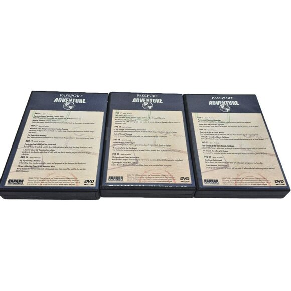 Public Television Series Passport To Adventure 24-DVD Set Complete Set 48 - Picture 16 of 16